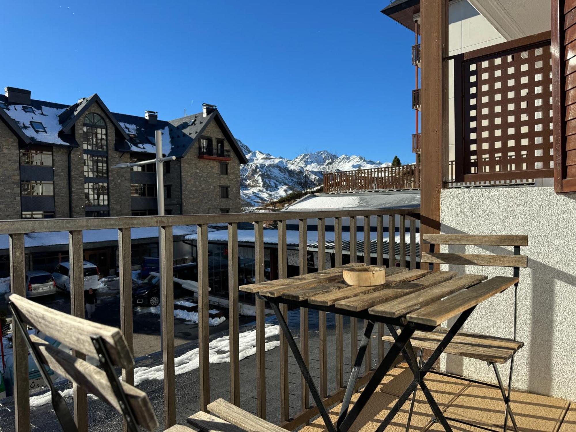 Estudio En Formigal Con Vistas A Las Pistas De Esqui Y Garaje - Esquia Sin Llaves المظهر الخارجي الصورة