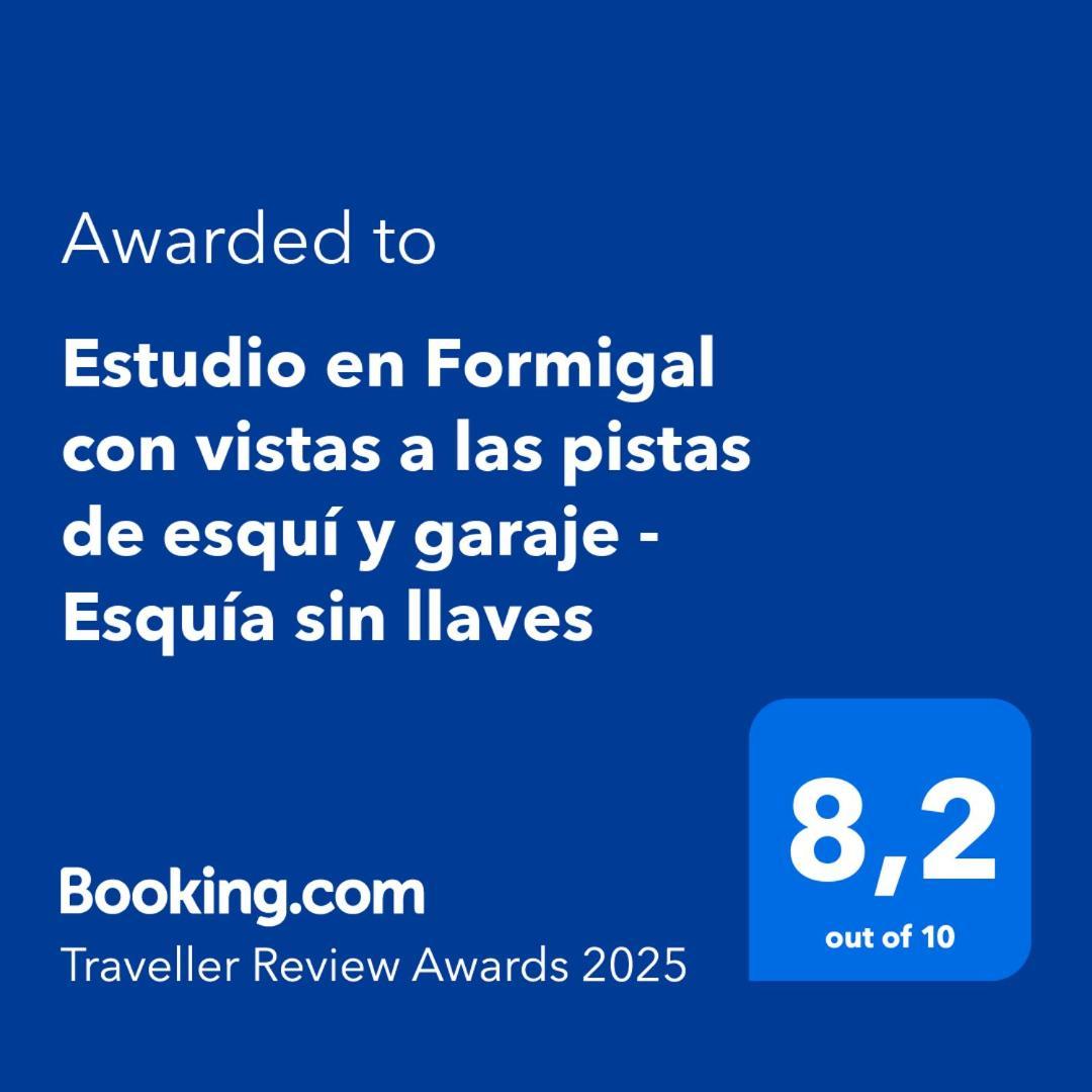 Estudio En Formigal Con Vistas A Las Pistas De Esqui Y Garaje - Esquia Sin Llaves المظهر الخارجي الصورة